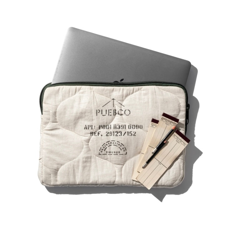 No.505305 QUILTED LAPTOP CASE 13" ノートパソコンケース