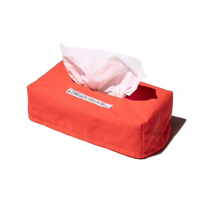 PUEBCO EMERGENCY TISSUE BOX COVER Neon Orange