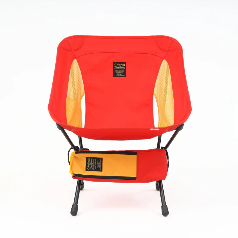サンゾー工務店 × Helinox  
Chair One (re) Red / True Yellow