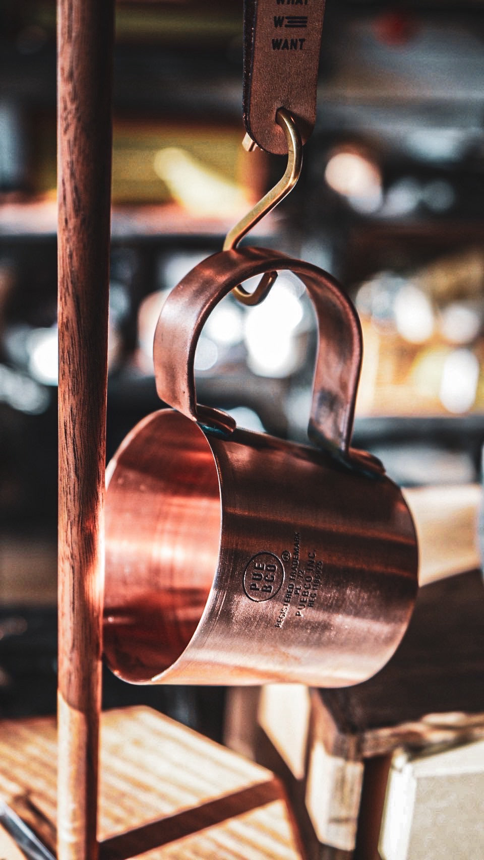 No.302683 PUEBCO Heavy Copper Mug