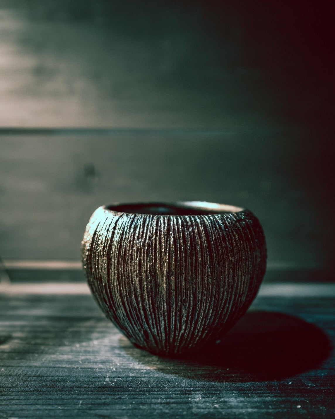 管理No.09 出口結莉　陶胎漆器植木鉢