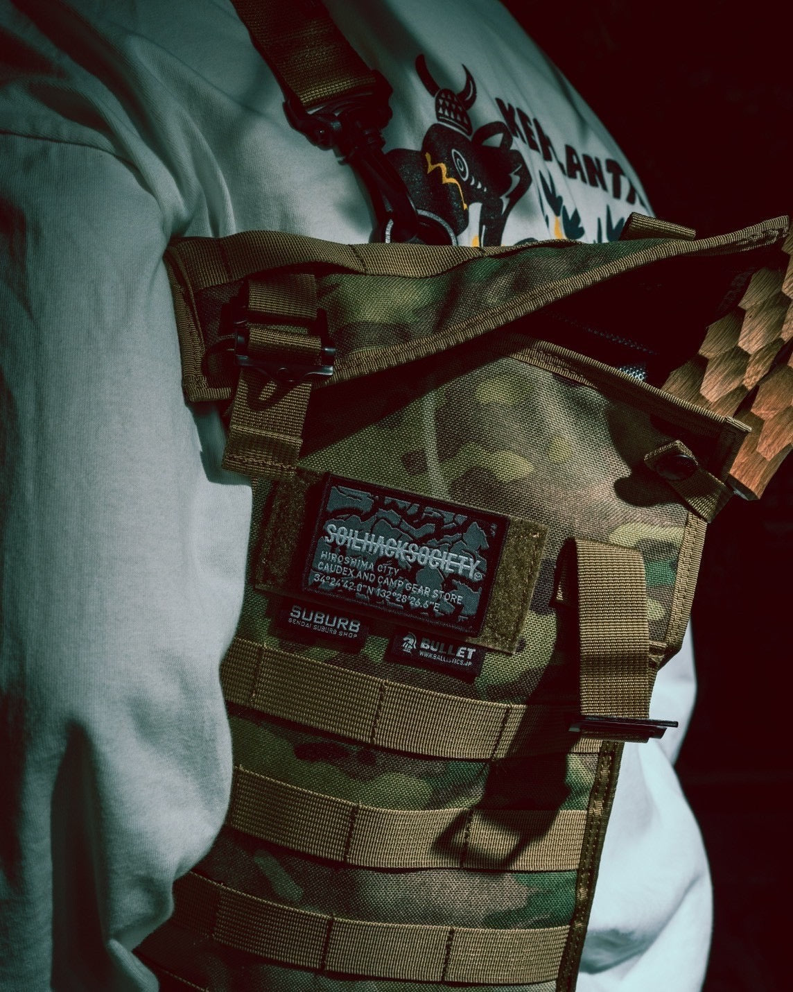 バリスティクス センダイサバーブ 焚き火 ツールケース S.B.T.C オリジナル焚き火ツールケース【S.B.T.C】コヨーテ / ブラック