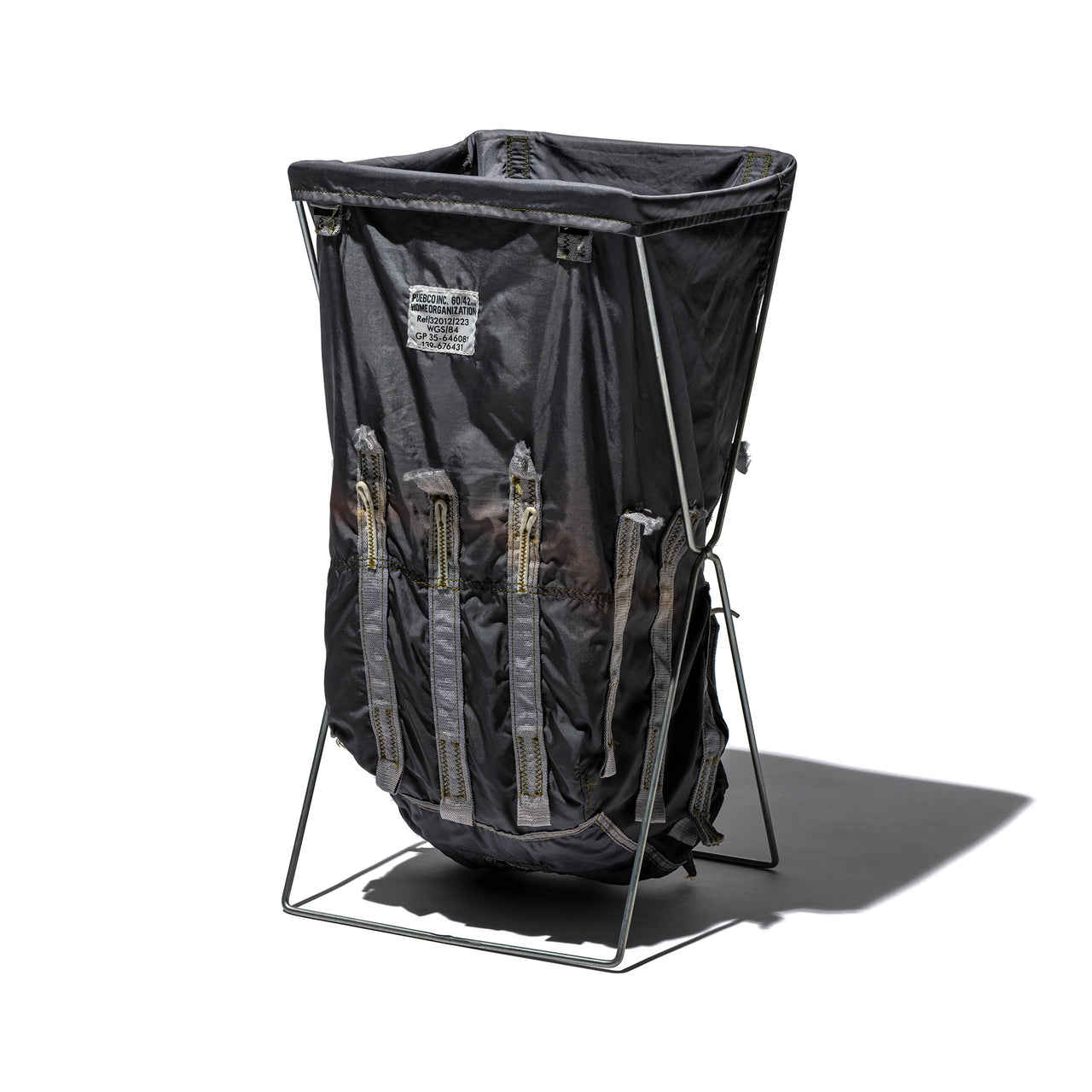 PUEBCO  VINTAGE PARACHUTE LAUNDRY BASKET