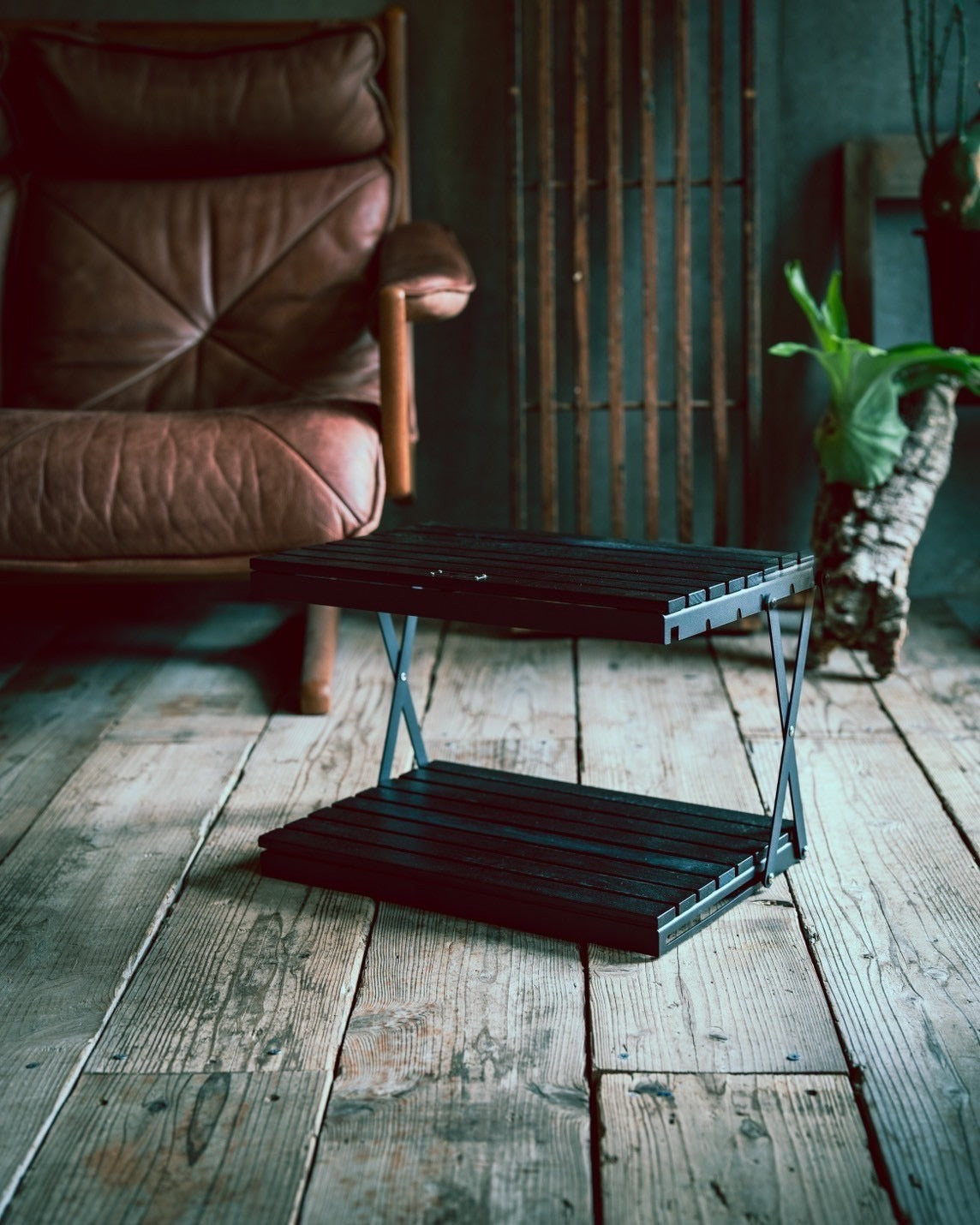 ANOBA 2段ラック（BLACK EDITION）